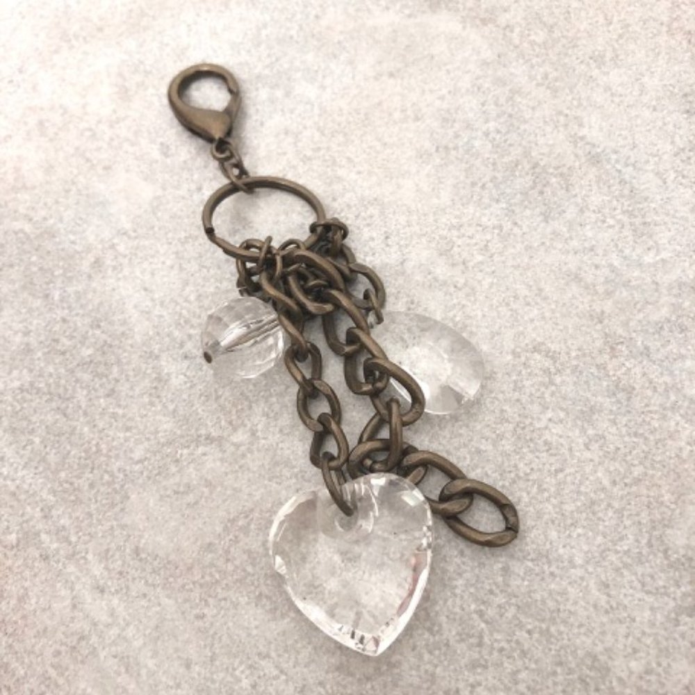 Crystal Heart Keychain - Picture 3 of 3